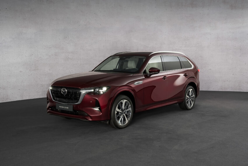 Mazda CX-80 全球首发, 定位高端七人座SUV, 大排量引擎 255969