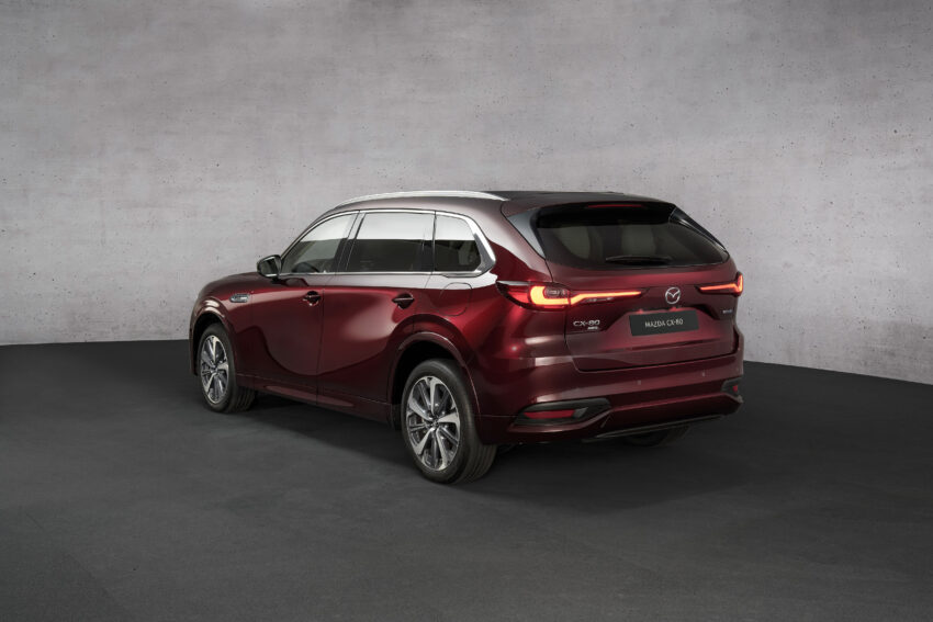 Mazda CX-80 全球首发, 定位高端七人座SUV, 大排量引擎 255970