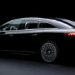 2024 Mercedes-Benz EQS 旗舰纯电四门房车小改款首发, 电池容量变更大, 续航里程最高可达822公里, 配备更丰富