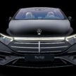 2024 Mercedes-Benz EQS 旗舰纯电四门房车小改款首发, 电池容量变更大, 续航里程最高可达822公里, 配备更丰富