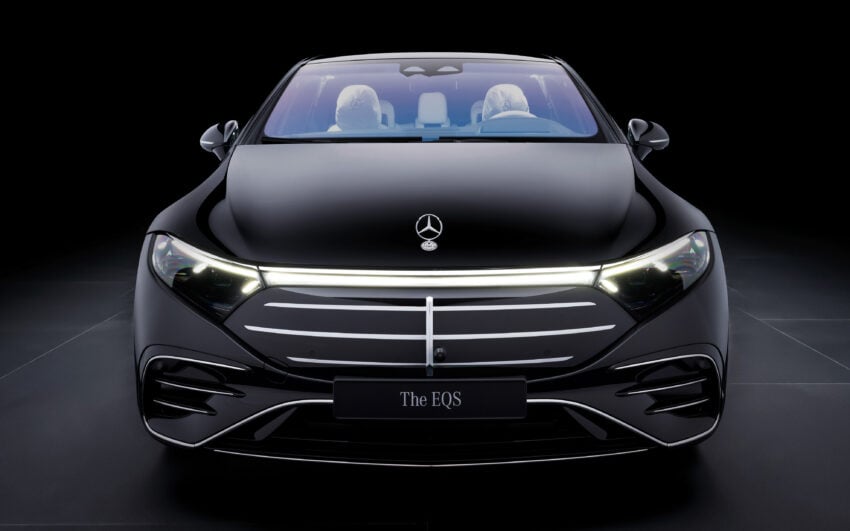 2024 Mercedes-Benz EQS 旗舰纯电四门房车小改款首发, 电池容量变更大, 续航里程最高可达822公里, 配备更丰富 254878