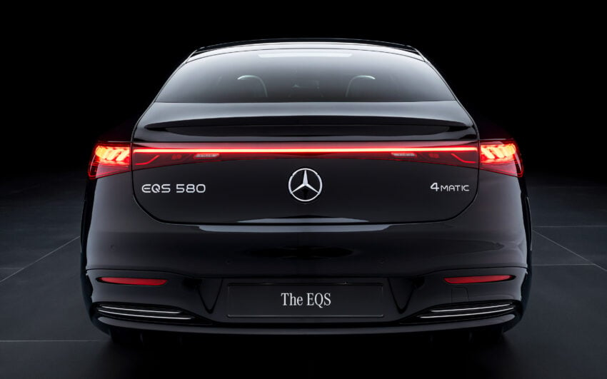 2024 Mercedes-Benz EQS 旗舰纯电四门房车小改款首发, 电池容量变更大, 续航里程最高可达822公里, 配备更丰富 254879