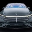 2024 Mercedes-Benz EQS 旗舰纯电四门房车小改款首发, 电池容量变更大, 续航里程最高可达822公里, 配备更丰富