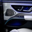 2024 Mercedes-Benz EQS 旗舰纯电四门房车小改款首发, 电池容量变更大, 续航里程最高可达822公里, 配备更丰富