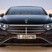 2024 Mercedes-Benz EQS 旗舰纯电四门房车小改款首发, 电池容量变更大, 续航里程最高可达822公里, 配备更丰富