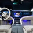 2024 Mercedes-Benz EQS 旗舰纯电四门房车小改款首发, 电池容量变更大, 续航里程最高可达822公里, 配备更丰富