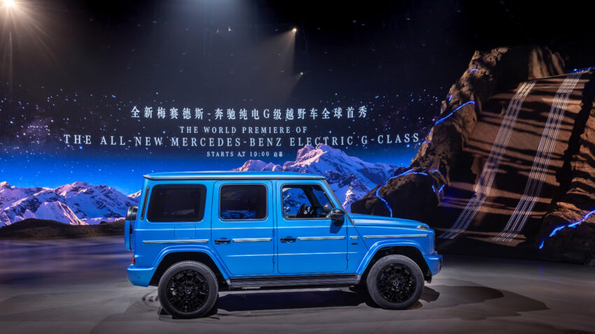 纯电动大G，Mercedes-Benz G580 全球首发！搭载四电动马达，具“坦克调头”技术、587 PS最大马力、473公里续航 256309
