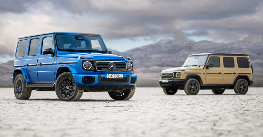 纯电动大G，Mercedes-Benz G580 全球首发！搭载四电动马达，具“坦克调头”技术、587 PS最大马力、473公里续航 256320