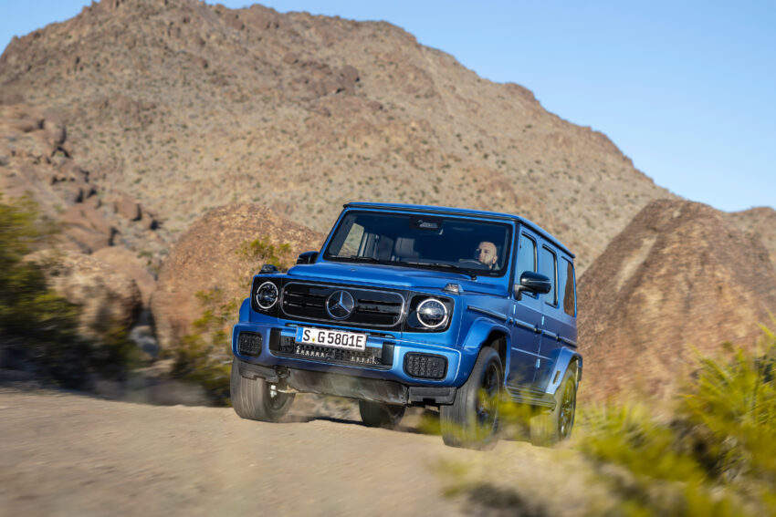 纯电动大G，Mercedes-Benz G580 全球首发！搭载四电动马达，具“坦克调头”技术、587 PS最大马力、473公里续航 256330