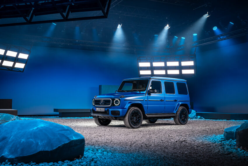 纯电动大G，Mercedes-Benz G580 全球首发！搭载四电动马达，具“坦克调头”技术、587 PS最大马力、473公里续航 256315