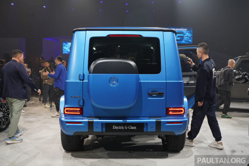 纯电动大G，Mercedes-Benz G580 全球首发！搭载四电动马达，具“坦克调头”技术、587 PS最大马力、473公里续航 256286