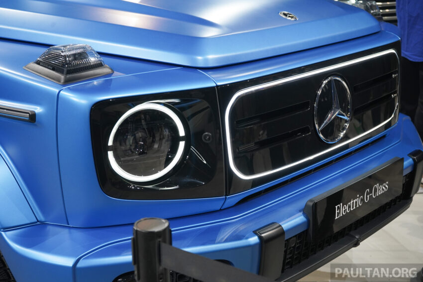 纯电动大G，Mercedes-Benz G580 全球首发！搭载四电动马达，具“坦克调头”技术、587 PS最大马力、473公里续航 256293