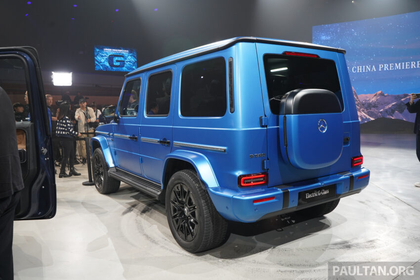 纯电动大G，Mercedes-Benz G580 全球首发！搭载四电动马达，具“坦克调头”技术、587 PS最大马力、473公里续航 256288