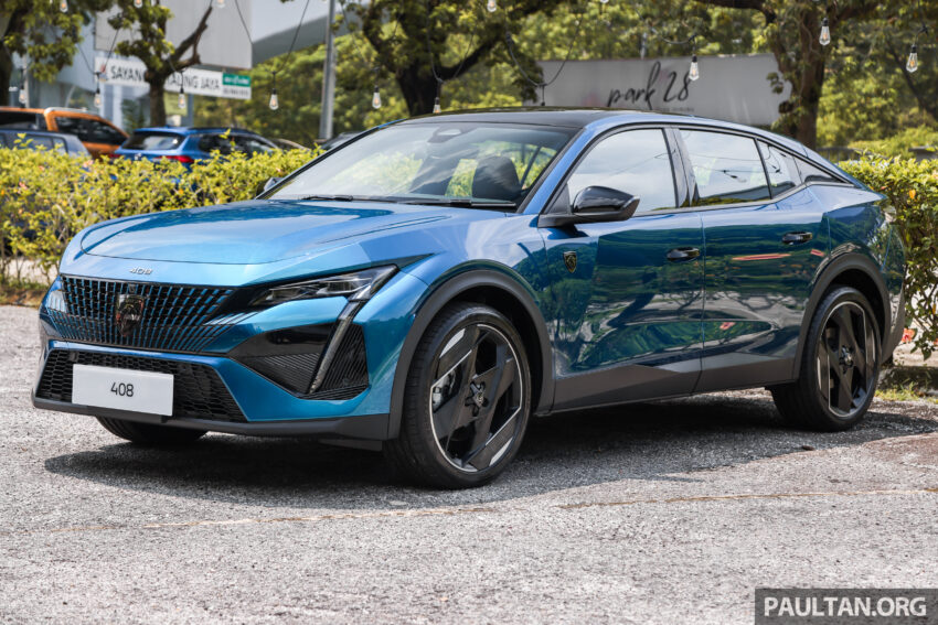 2024 Peugeot 408 确认下月来马, 分三个等级, 搭载1.6L涡轮引擎, 本地组装, 价格介于 Honda Civic 至 Accord 之间 254131
