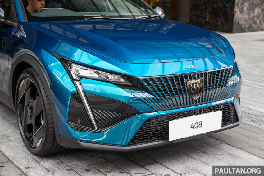 2024 Peugeot 408 确认下月来马, 分三个等级, 搭载1.6L涡轮引擎, 本地组装, 价格介于 Honda Civic 至 Accord 之间 254170