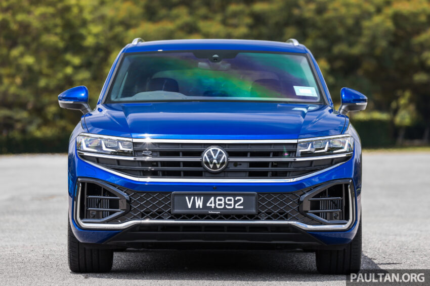 新车实拍: 2024 Volkswagen Touareg R-Line, 要价47.2万 255002