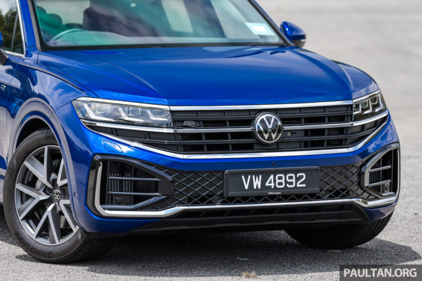新车实拍: 2024 Volkswagen Touareg R-Line, 要价47.2万 255007
