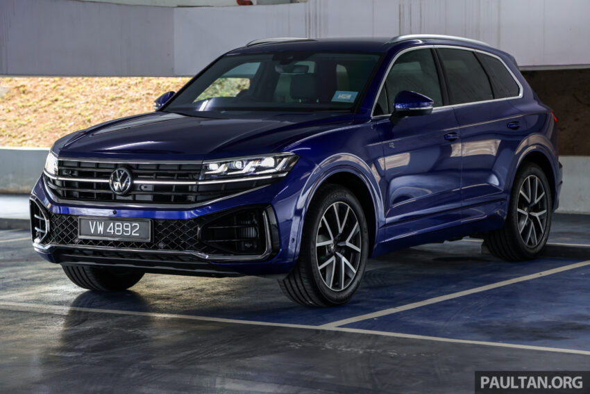 新车实拍: 2024 Volkswagen Touareg R-Line, 要价47.2万 255038