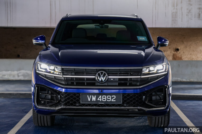 新车实拍: 2024 Volkswagen Touareg R-Line, 要价47.2万 255040