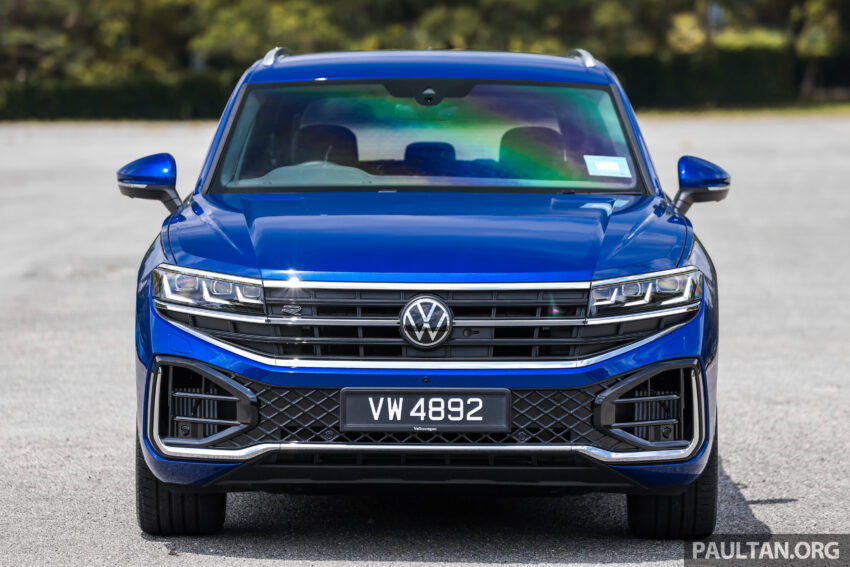 新车实拍: 2024 Volkswagen Touareg R-Line, 要价47.2万 255001