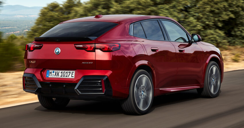 2024 BMW iX2 xDrive30 EV即将来马, 轿跑型纯电SUV开放订购, 5.6秒破百, 续航里程449公里, 售价从28.3万起 253732