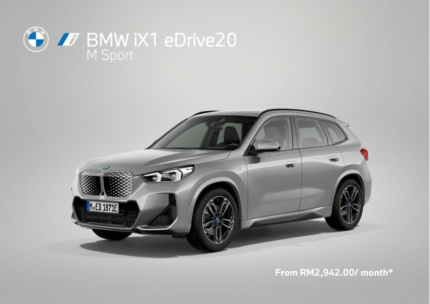 2024 BMW iX1 eDrive20 M Sport 正式在本地推出！搭载前置电动马达，续航里程达475公里，售价从RM249,800起 256839