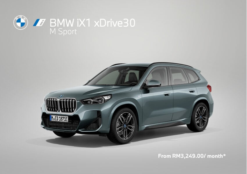 2024 BMW iX1 eDrive20 M Sport 正式在本地推出！搭载前置电动马达，续航里程达475公里，售价从RM249,800起 256842