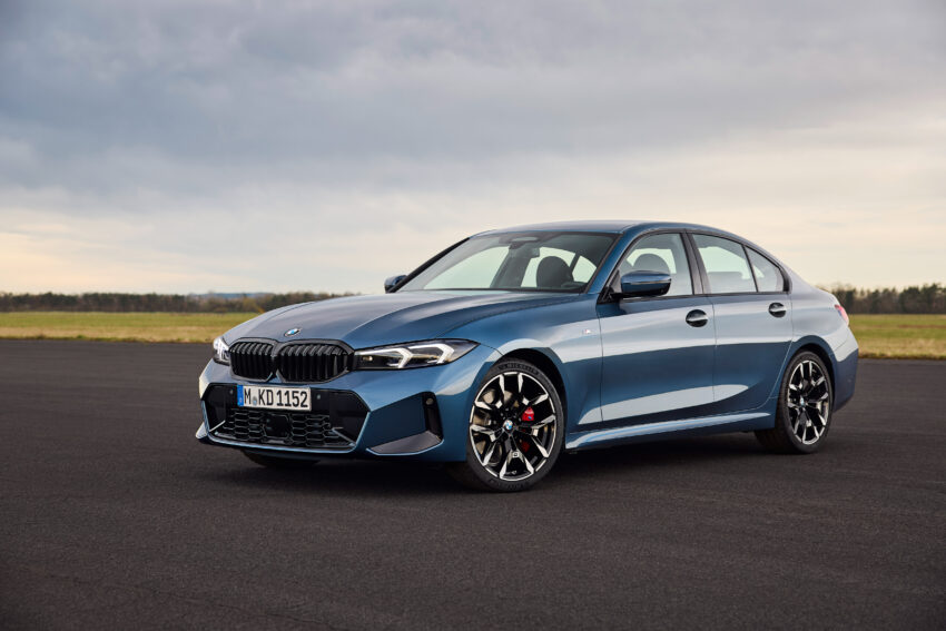 2024 BMW 3系列小改动, 新设计方向盘与新轮圈, 330e PHEV版本搭载更大容量电池, 纯电续航里程如今达101公里 260486