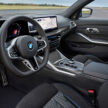 2024 BMW 3系列小改动, 新设计方向盘与新轮圈, 330e PHEV版本搭载更大容量电池, 纯电续航里程如今达101公里