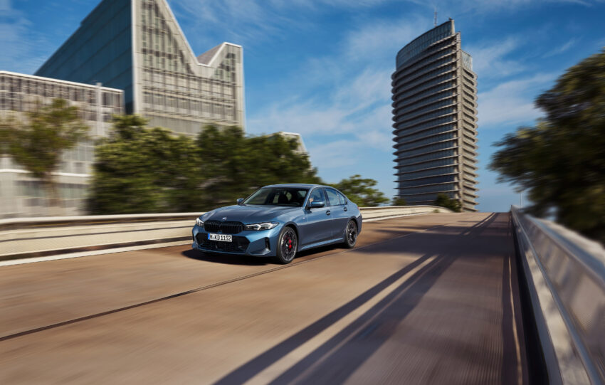 2024 BMW 3系列小改动, 新设计方向盘与新轮圈, 330e PHEV版本搭载更大容量电池, 纯电续航里程如今达101公里 260481
