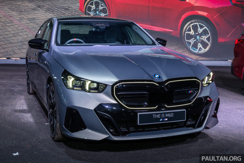 BMW i5 M60 xDrive 高性能纯电动四门房车来马, 3.8秒破百, 极速230km/h, 续航里程516公里, 开放接单价48万令吉 259315