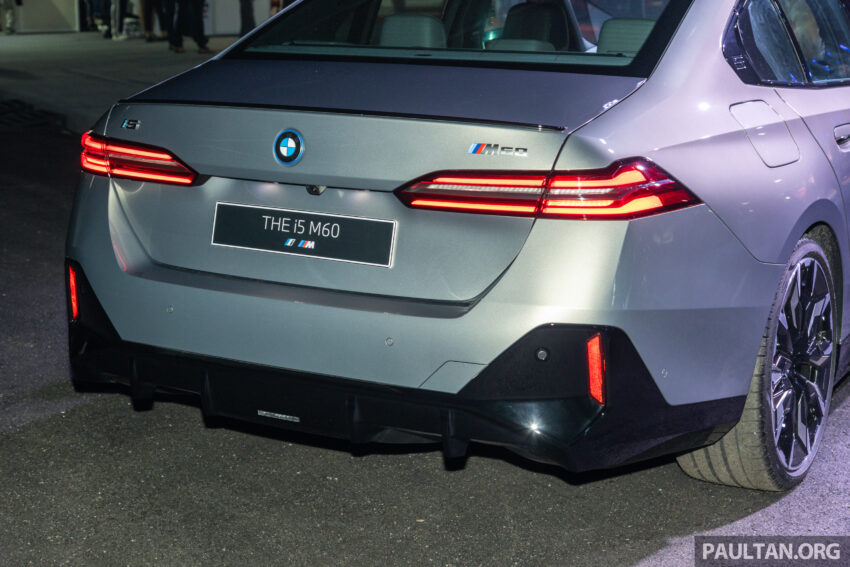 BMW i5 M60 xDrive 高性能纯电动四门房车来马, 3.8秒破百, 极速230km/h, 续航里程516公里, 开放接单价48万令吉 259343