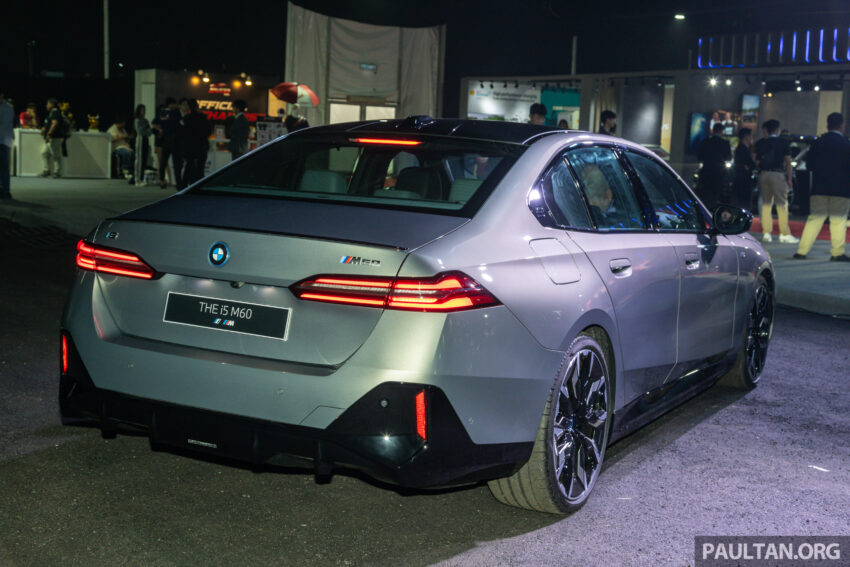 BMW i5 M60 xDrive 高性能纯电动四门房车来马, 3.8秒破百, 极速230km/h, 续航里程516公里, 开放接单价48万令吉 259316