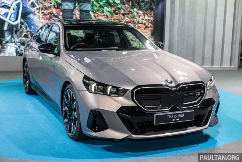 BMW i5 M60 xDrive 高性能纯电动四门房车来马, 3.8秒破百, 极速230km/h, 续航里程516公里, 开放接单价48万令吉 259462