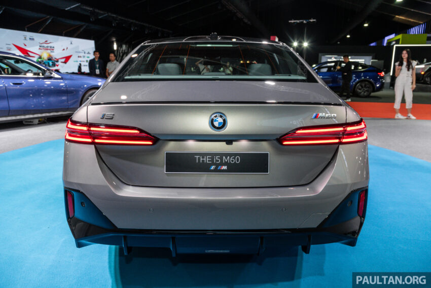 BMW i5 M60 xDrive 高性能纯电动四门房车来马, 3.8秒破百, 极速230km/h, 续航里程516公里, 开放接单价48万令吉 259466