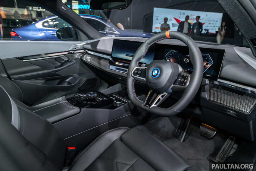 BMW i5 M60 xDrive 高性能纯电动四门房车来马, 3.8秒破百, 极速230km/h, 续航里程516公里, 开放接单价48万令吉 259494
