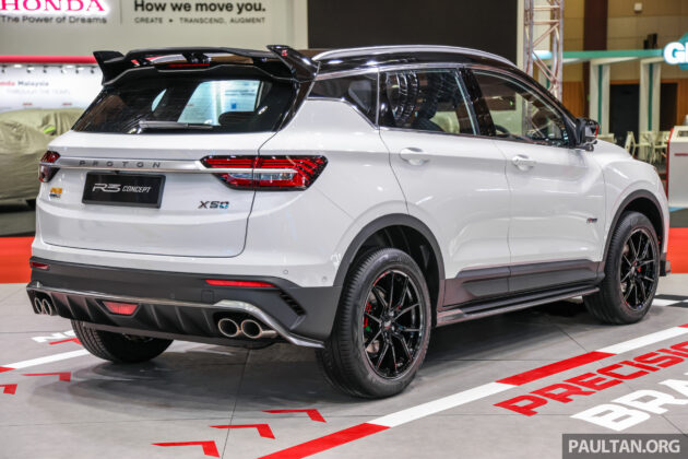Proton X50 R3 Lite Accesories Package 原厂运动化套件亮相, 要价RM7,500, 仅Premium与Flagship车型能选配