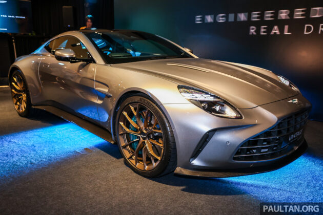 2024 Aston Martin Vantage 小改款登陆大马, 搭载4.0L V8双涡轮增压引擎, 3.4秒破百, 极速323km/h, 标准价格237万