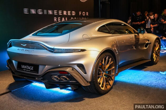 2024 Aston Martin Vantage 小改款登陆大马, 搭载4.0L V8双涡轮增压引擎, 3.4秒破百, 极速323km/h, 标准价格237万