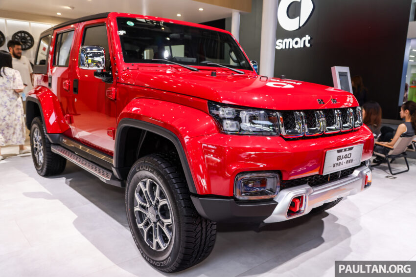 北汽 BAIC X55 II 与 BJ40 Plus 北京车展实拍, 确认将来马 257931