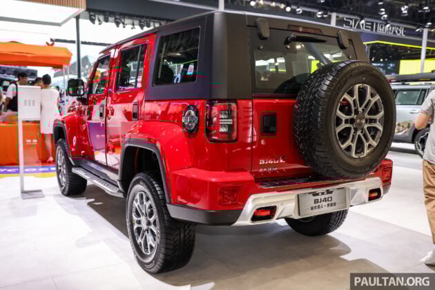 北汽 BAIC X55 II 与 BJ40 Plus 北京车展实拍, 确认将来马