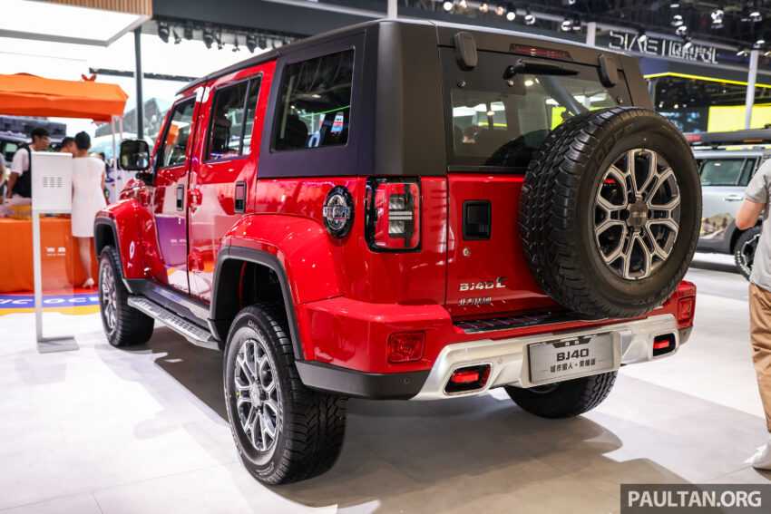 北汽 BAIC X55 II 与 BJ40 Plus 北京车展实拍, 确认将来马 257932