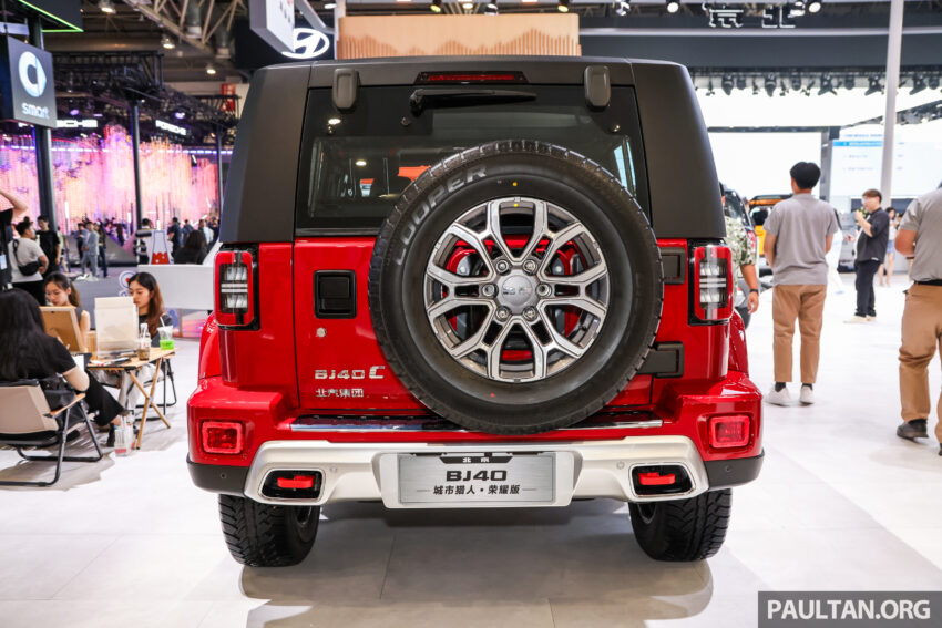 北汽 BAIC X55 II 与 BJ40 Plus 北京车展实拍, 确认将来马 257934