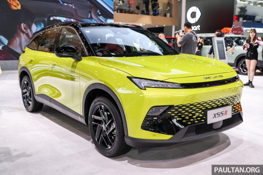 北汽 BAIC X55 II 与 BJ40 Plus 北京车展实拍, 确认将来马 257924