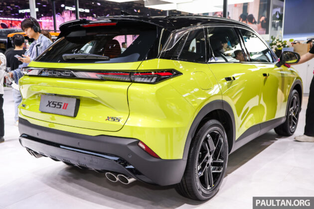 北汽 BAIC X55 II 与 BJ40 Plus 北京车展实拍, 确认将来马