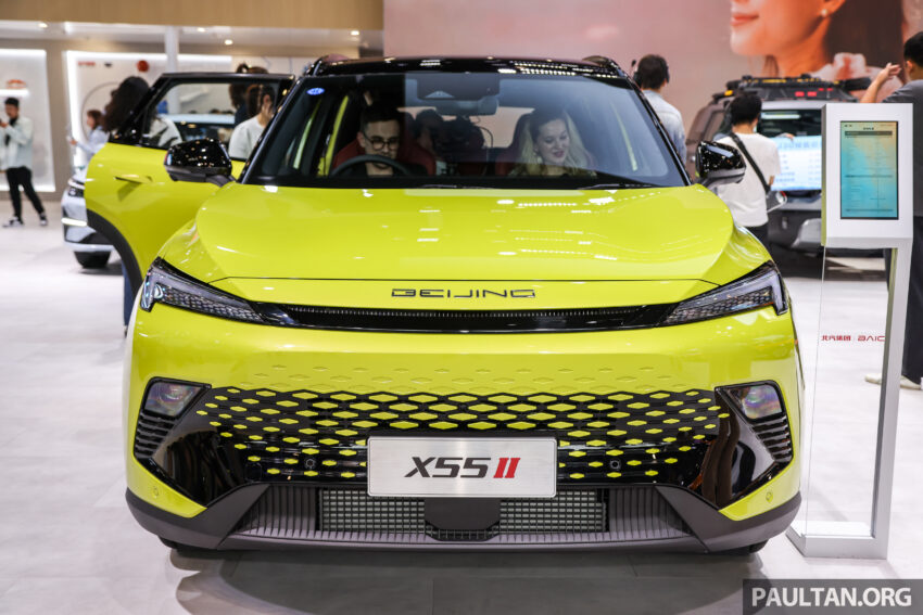 北汽 BAIC X55 II 与 BJ40 Plus 北京车展实拍, 确认将来马 257926