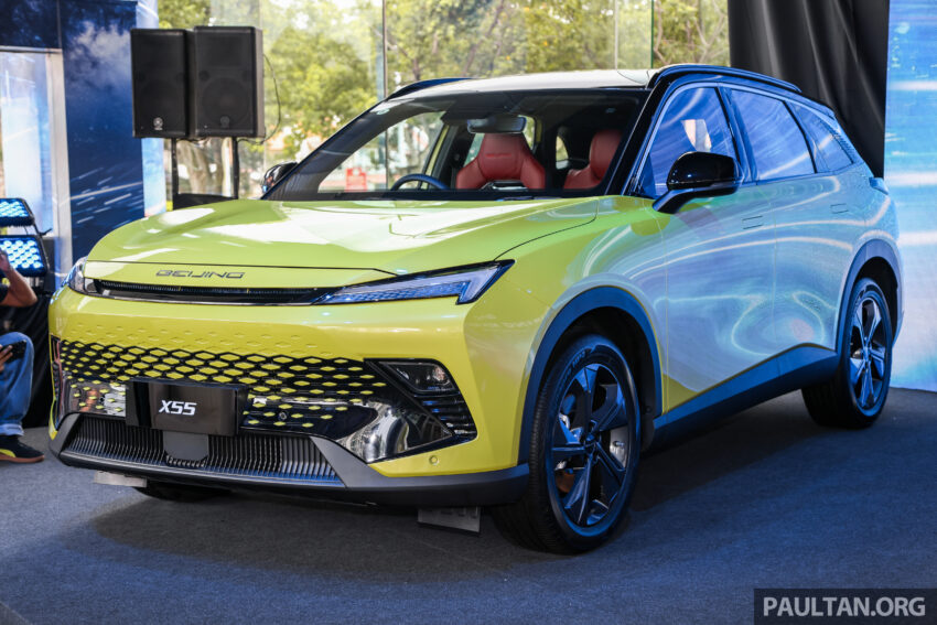北汽 BAIC X55 C-Segment SUV开放预订, 搭载1.5T四缸引擎, 分Standard与Premium两个等级, 预估价12至15万令吉 258456