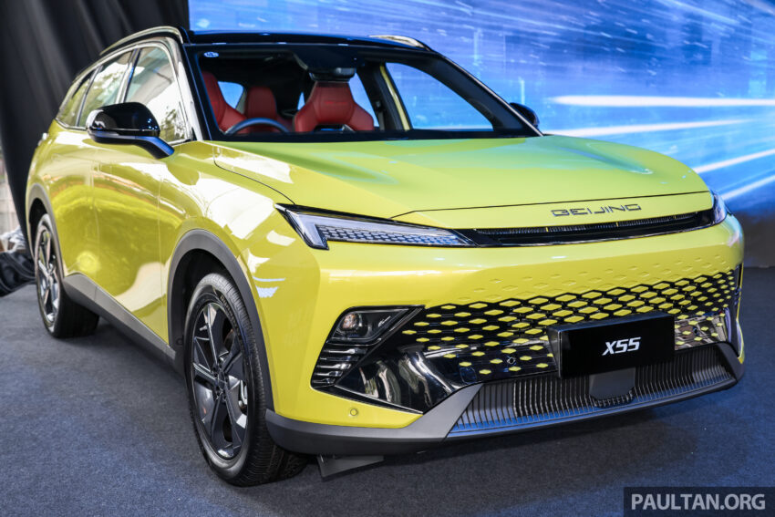 北汽 BAIC X55 C-Segment SUV开放预订, 搭载1.5T四缸引擎, 分Standard与Premium两个等级, 预估价12至15万令吉 258457