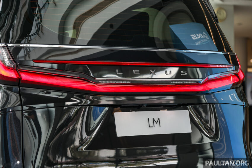 全新第二代 2024 Lexus LM 本地正式推出！提供 LM500h 四人座和 LM350h 七人座两种版本，售价RM1,228,000起 260249