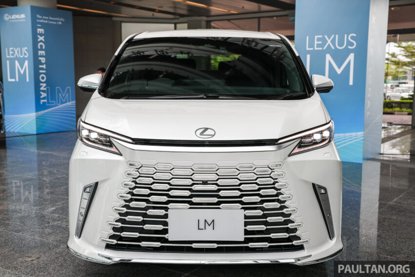 全新第二代 2024 Lexus LM 本地正式推出！提供 LM500h 四人座和 LM350h 七人座两种版本，售价RM1,228,000起 260263